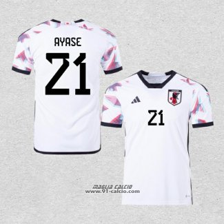 Seconda Maglia Giappone Giocatore Ayase 2022