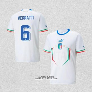 Seconda Maglia Italia Giocatore Verratti 2022