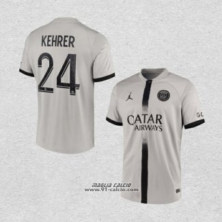 Seconda Maglia Paris Saint-Germain Giocatore Kehrer 2022-2023