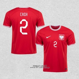 Seconda Maglia Polonia Giocatore Cash 2022