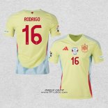 Seconda Maglia Spagna Giocatore Rodrigo 2024