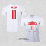 Seconda Maglia Svizzera Giocatore Rieder 2022