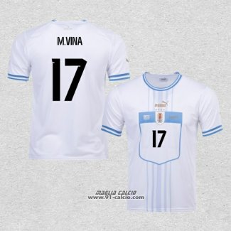 Seconda Maglia Uruguay Giocatore M.Vina 2022