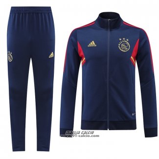 Tuta da Track Giacca Ajax 2022-2023 Blu