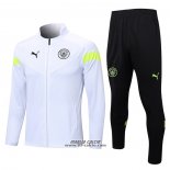 Tuta da Track Giacca Manchester City 2022-2023 Bianco