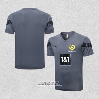 Maglia Allenamento Borussia Dortmund 2022-2023 Grigio