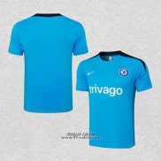 Maglia Allenamento Chelsea 2024-2025 Blu