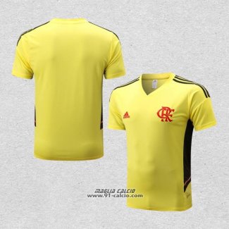 Maglia Allenamento Flamengo 2022-2023 Giallo