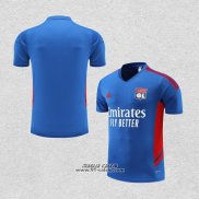 Maglia Allenamento Olympique Lione 2022-2023 Blu