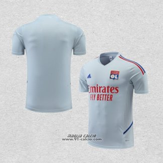 Maglia Allenamento Olympique Lione 2022-2023 Grigio