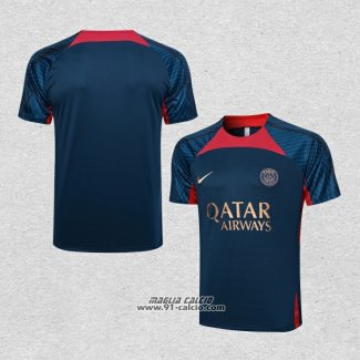 Maglia Allenamento Paris Saint-Germain 2023-2024 Blu