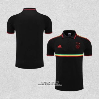 Maglia Polo Ajax 2022-2023 Nero