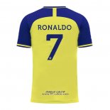 Prima Maglia Al Nassr Giocatore Ronaldo 2022-2023