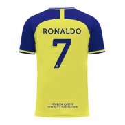 Prima Maglia Al Nassr Giocatore Ronaldo 2022-2023