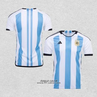 Prima Maglia Argentina 3 Estrellas 2022