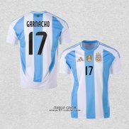 Prima Maglia Argentina Giocatore Garnacho 2024