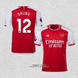 Prima Maglia Arsenal Giocatore Saliba 2023-2024