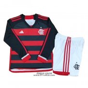 Prima Maglia Flamengo Bambino Manica Lunga 2024