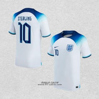 Prima Maglia Inghilterra Giocatore Sterling 2022