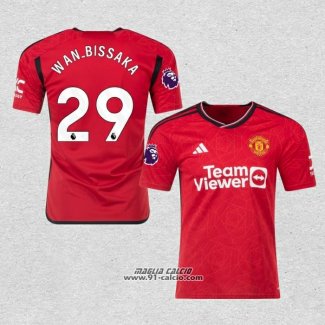 Prima Maglia Manchester United Giocatore Wan-Bissaka 2023-2024