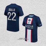 Prima Maglia Paris Saint-Germain Giocatore Diallo 2022-2023