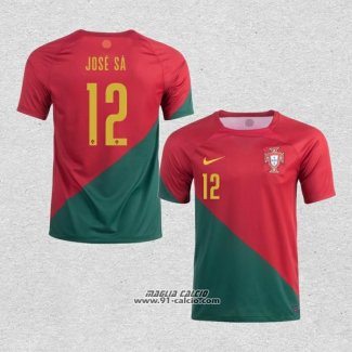 Prima Maglia Portogallo Giocatore Jose Sa 2022