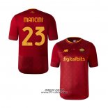 Prima Maglia Roma Giocatore Mancini 2022-2023