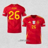 Prima Maglia Spagna Giocatore Pedri 2024