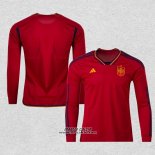Prima Maglia Spagna Manica Lunga 2022