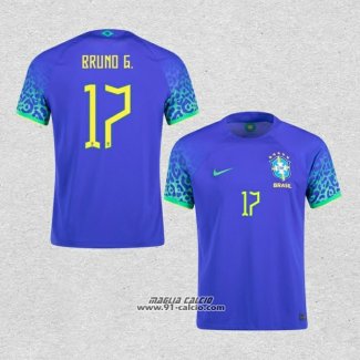 Seconda Maglia Brasile Giocatore Bruno G. 2022