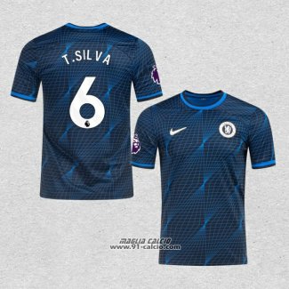 Seconda Maglia Chelsea Giocatore T.Silva 2023-2024