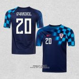 Seconda Maglia Croazia Giocatore Gvardiol 2022