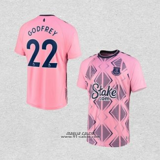 Seconda Maglia Everton Giocatore Godfrey 2022-2023