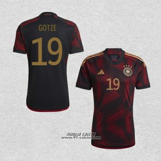 Seconda Maglia Germania Giocatore Gotze 2022