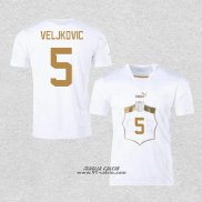 Seconda Maglia Serbia Giocatore Veljkovic 2022