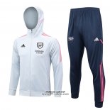 Tuta con Cappuccio Arsenal 2023-2024 Grigio