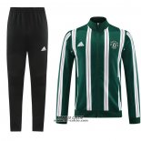 Tuta da Track Giacca Manchester United 2023-2024 Verde