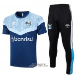 Tuta da Track Gremio Manica Corta 2023-2024 Blu