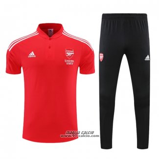 Conjunto Polo Arsenal 2022-2023 Rosso