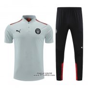 Conjunto Polo Manchester City 2022-2023 Grigio