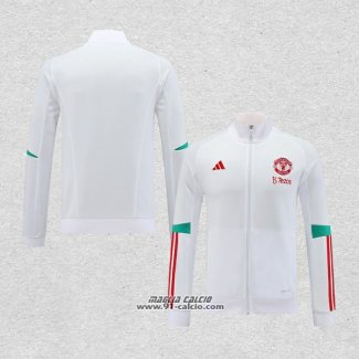 Giacca Manchester United 2023-2024 Bianco