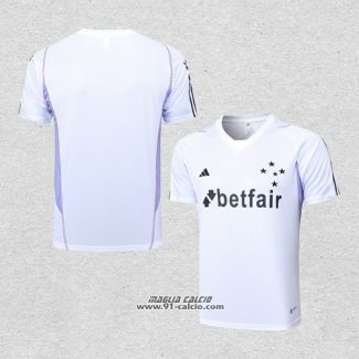 Maglia Allenamento Cruzeiro 2023-2024 Bianco