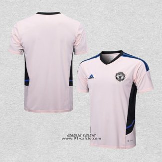 Maglia Allenamento Manchester United 2022-2023 Rosa