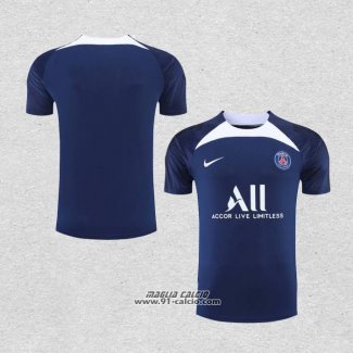 Maglia Allenamento Paris Saint-Germain 2022-2023 Blu
