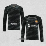 Maglia Barcellona Portiere Manica Lunga 2023-2024 Nero