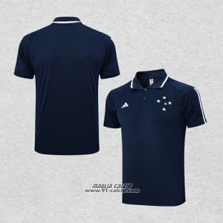 Maglia Polo Cruzeiro 2023-2024 Blu