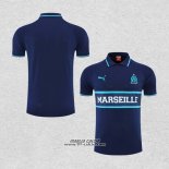 Maglia Polo Olympique Marsiglia 2022-2023 Blu Navy