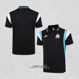 Maglia Polo Olympique Marsiglia 2023-2024 Nero