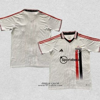 Maglia Polo Sao Paulo 2023-2024 Bianco