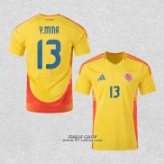 Prima Maglia Colombia Giocatore Y.Mina 2024